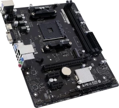 Материнская плата Biostar B550MHP Soc-AM4 AMD B550 2xDDR4 mATX AC`97 8ch(7.1) GbLAN RAID+VGA+HDMI