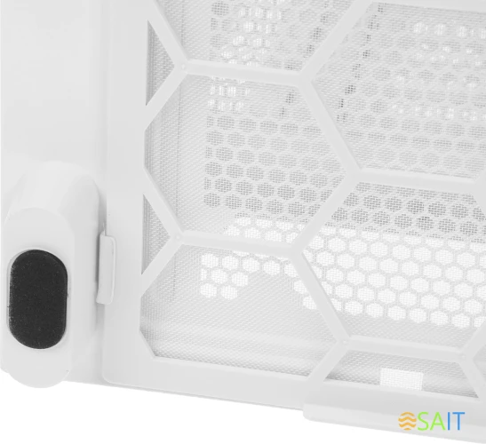 Корпус Montech X5 белый без БП ATX 8x120mm 2x140mm 1xUSB2.0 1xUSB3.0 audio bott PSU