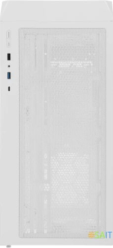 Корпус Montech X5 белый без БП ATX 8x120mm 2x140mm 1xUSB2.0 1xUSB3.0 audio bott PSU