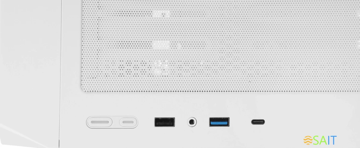 Корпус Montech X5 белый без БП ATX 8x120mm 2x140mm 1xUSB2.0 1xUSB3.0 audio bott PSU