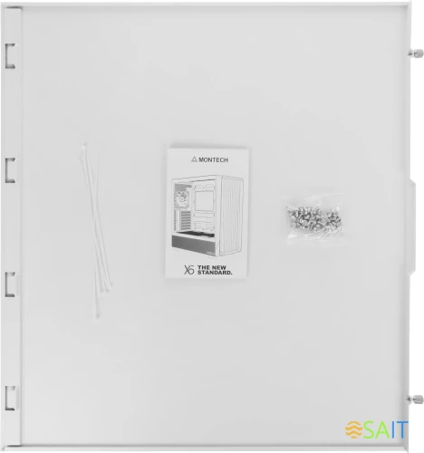 Корпус Montech X5 белый без БП ATX 8x120mm 2x140mm 1xUSB2.0 1xUSB3.0 audio bott PSU