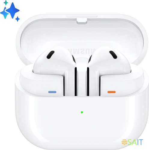 Гарнитура вкладыши Samsung Galaxy Buds 3 белый беспроводные bluetooth в ушной раковине (SM-R530NZWACIS)