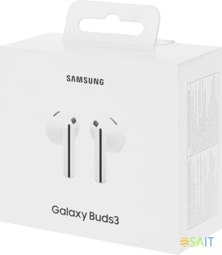 Гарнитура вкладыши Samsung Galaxy Buds 3 белый беспроводные bluetooth в ушной раковине (SM-R530NZWACIS)