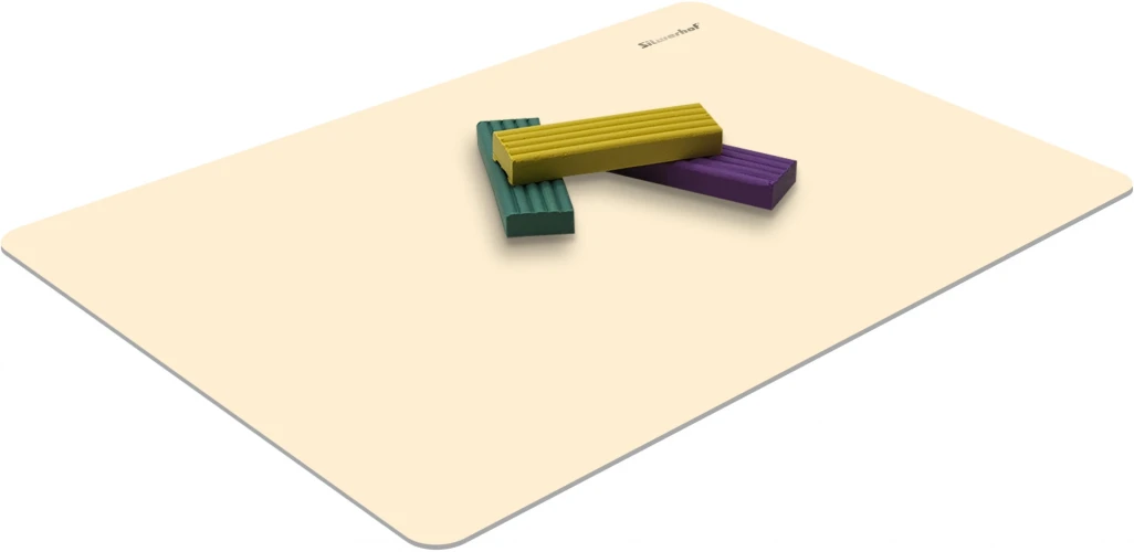 Доска для лепки Silwerhof SCR-BORDA4CR Create прямоугольная A4 1мм кремовый