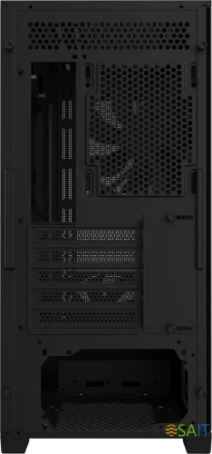 Корпус Gigabyte C102B GB-C102G черный без БП mATX 7x120mm 4x140mm 2xUSB3.0 audio bott PSU