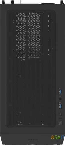 Корпус Gigabyte C102B GB-C102G черный без БП mATX 7x120mm 4x140mm 2xUSB3.0 audio bott PSU