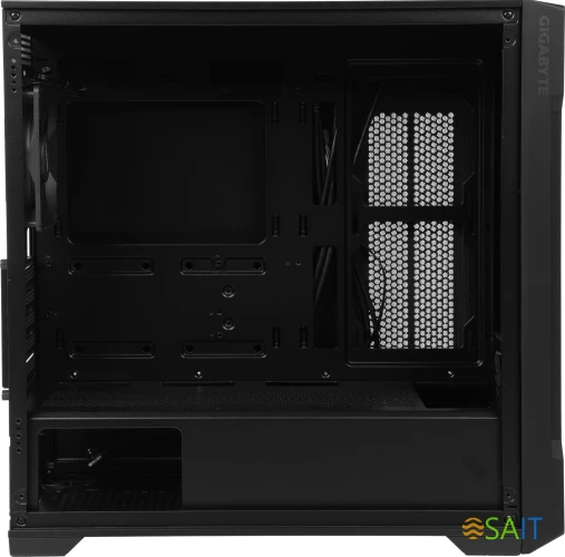 Корпус Gigabyte C102B GB-C102G черный без БП mATX 7x120mm 4x140mm 2xUSB3.0 audio bott PSU