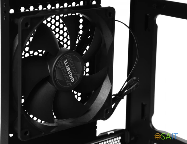 Корпус Gigabyte C102B GB-C102G черный без БП mATX 7x120mm 4x140mm 2xUSB3.0 audio bott PSU