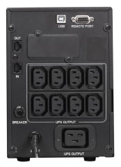 Источник бесперебойного питания Powercom Smart King Pro+ SPT-2000 LCD 1600Вт 2000ВА черный Powercom Smart King Pro+ SPT-2000 LCD