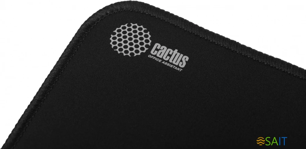 Коврик для мыши Cactus Black черный 300x250x3мм (CS-MPC-D01M)