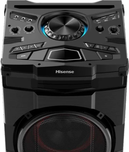 Минисистема Hisense Party rockstar 1600 черный 800Вт FM USB BT