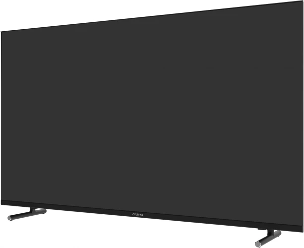Телевизор LED Digma 43" DM-LED43UBB33 Яндекс.ТВ Frameless Metal черный/черный 4K Ultra HD 60Hz DVB-T DVB-T2 DVB-C DVB-S DVB-S2 USB WiFi Smart TV