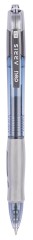 Ручка гелев. автоматическая Deli Arris EG08-BK прозрачный/серый d=0.5мм черн. черн. резин. манжета