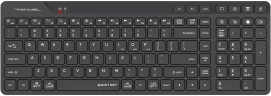 Клавиатура A4Tech Fstyler FBK27C AS черный USB беспроводная BT/Radio slim Multimedia (FBK27C AS)