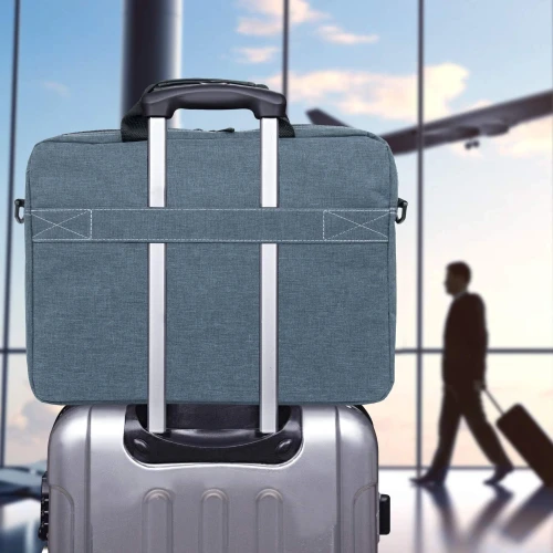 Сумка для ноутбука 15.6" Portcase KCB-162 серый нейлон/полиэстер (KCB-162 GREY)