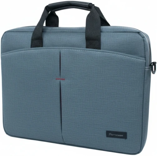 Сумка для ноутбука 15.6" Portcase KCB-162 серый нейлон/полиэстер (KCB-162 GREY)