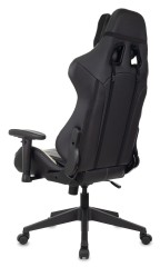 Кресло игровое Zombie VIKING 5 AERO черный/белый экокожа с подголов. крестов. пластик