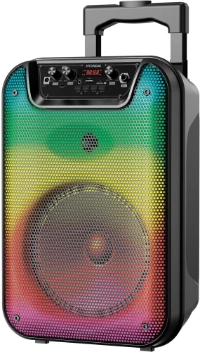 Минисистема Hyundai H-MC1292 черный 18Вт FM USB BT micro SD