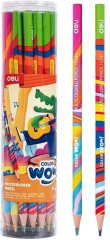 Карандаши цв. Deli EC141 Colorwow 3мм кругл. туба (28шт) 28 карандашей