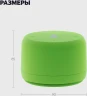 Умная колонка Yandex Станция Лайт 2 без часов Алиса зеленый 6W 1.0 BT/Wi-Fi 10м (YNDX-00028GRN)