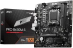 Материнская плата MSI PRO B650M-B Socket AM5 AMD B650 2xDDR5 mATX AC`97 8ch(7.1) 2.5Gg RAID+VGA+HDMI