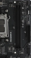 Материнская плата MSI PRO B650M-B Socket AM5 AMD B650 2xDDR5 mATX AC`97 8ch(7.1) 2.5Gg RAID+VGA+HDMI