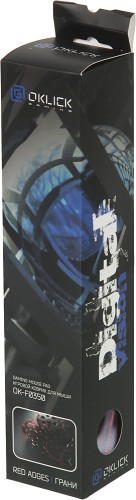 Коврик для мыши Оклик OK-F0350 Средний рисунок/грани 350x280x3мм