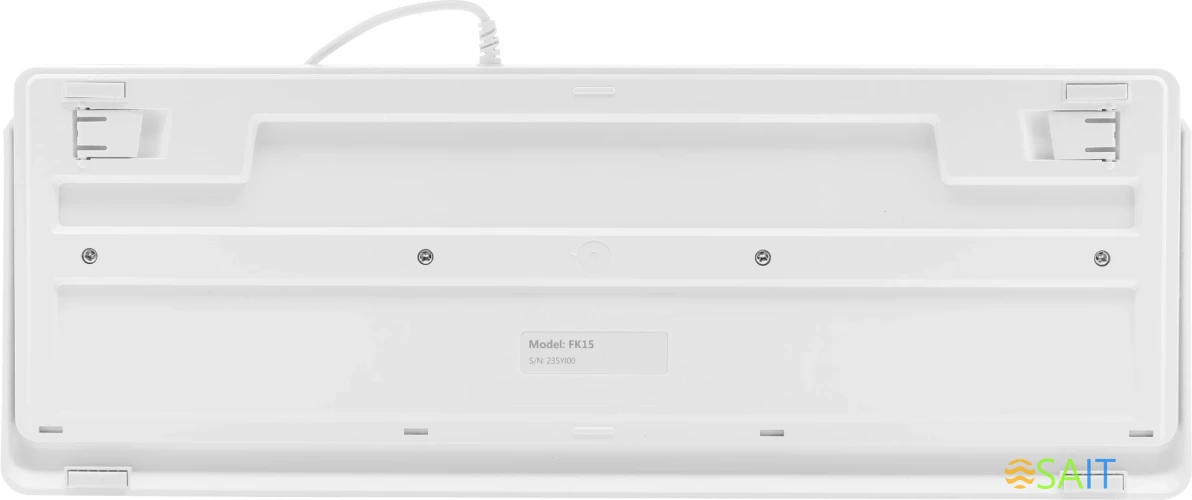 Клавиатура A4Tech Fstyler FK15 белый USB (FK15 WHITE)