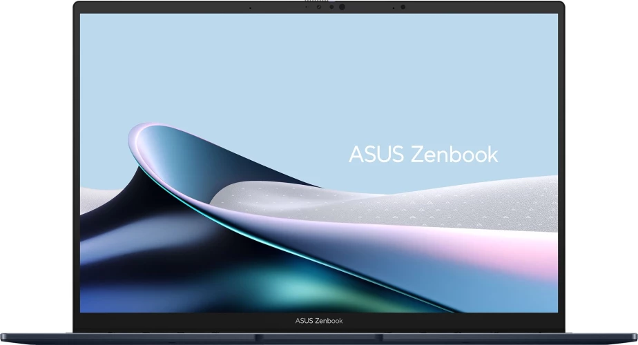 Ноутбук Asus Zenbook 14 OLED UX3405MA-QD992 Core Ultra 9 185H 16Gb SSD512Gb Intel Arc 14" OLED FHD+ (1920x1200) без ОС blue WiFi BT Cam Bag (90NB11R1-M01SU0)