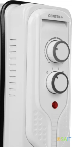 Радиатор масляный Centek CT-6207 2500Вт белый