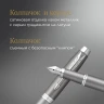 Ручка перьев. Parker IM Writing Rituals F331 (2203896) серый сталь нержавеющая F подар.кор.