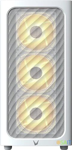 Корпус Formula Air Mesh G3 белый без БП mATX 7x120mm 5x140mm 2xUSB2.0 1xUSB3.0 audio bott PSU