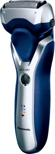 Бритва сетчатая Panasonic ES-RT37 реж.эл.:3 питан.:аккум. синий/серебристый