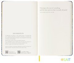 Блокнот Moleskine LIMITED EDITION VAN GOGH MUSEUM SKQP060VANGOGH Large 130х210мм 240стр. линейка твердая обложка синий