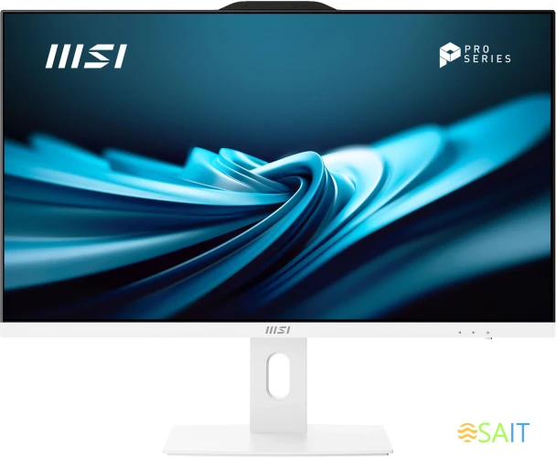 Моноблок MSI Pro AP272P 14M-664XRU 27" Full HD i7 14700 (2.1) 16Gb SSD512Gb UHDG 770 noOS GbitEth WiFi BT 120W клавиатура мышь Cam белый 1920x1080
