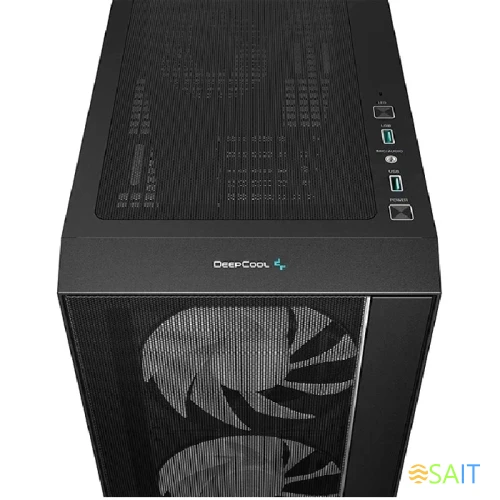 Корпус Deepcool Matrexx 55 V4 MESH черный без БП ATX 7x120mm 2x140mm 2xUSB3.0 audio bott PSU