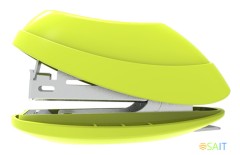 Комплект степлер+скобы Deli E0220 Explora N10 (15листов) встроенный антистеплер ассорти закрытый блистер