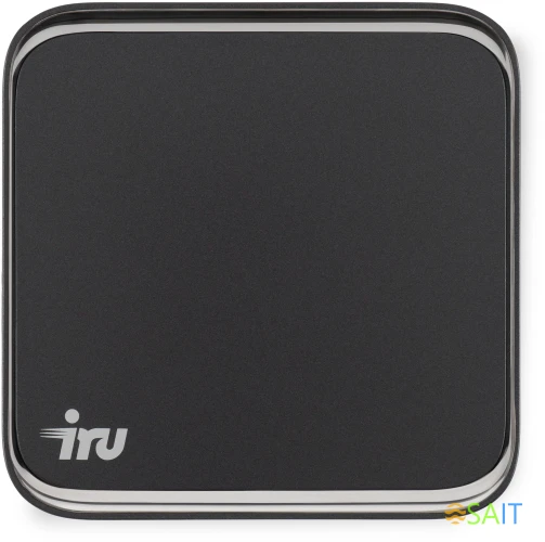 Неттоп IRU 310TLCN i5 1135G7 (2.4) 16Gb SSD512Gb Iris Xe noOS GbitEth WiFi BT черный (1975175)