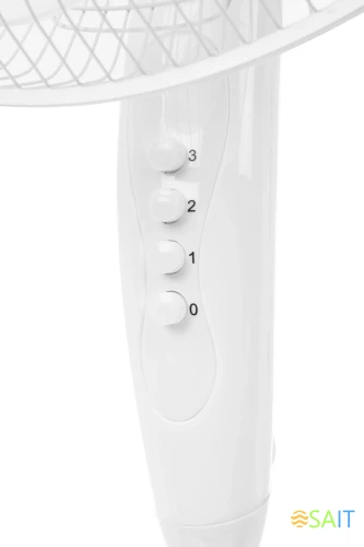 Вентилятор напольный RIX RSF-4000W 40Вт скоростей:3 белый