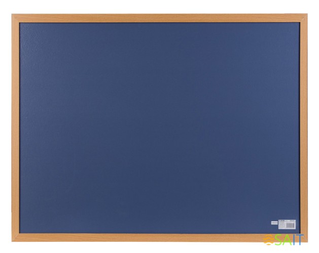 Доска пробковая Deli 8765 пробка желтый 90x120см деревянная рама