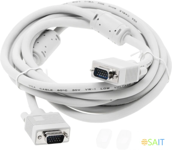 Кабель VGA (m) VGA (m) 3м феррит.кольца