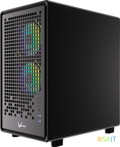 Корпус Formula Air Mesh G2 черный без БП mATX 4x120mm 2x140mm 2xUSB3.0 audio bott PSU