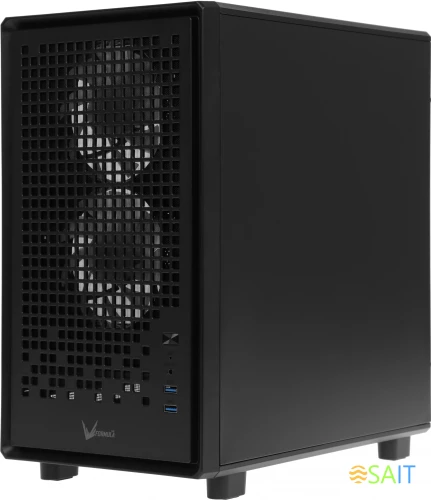 Корпус Formula Air Mesh G2 черный без БП mATX 4x120mm 2x140mm 2xUSB3.0 audio bott PSU