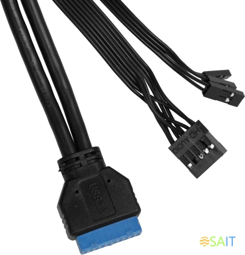 Корпус Formula Air Mesh G2 черный без БП mATX 4x120mm 2x140mm 2xUSB3.0 audio bott PSU