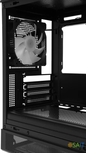 Корпус Formula Air Mesh G2 черный без БП mATX 4x120mm 2x140mm 2xUSB3.0 audio bott PSU