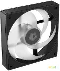 Вентилятор для корпуса ID-Cooling AS-120-K Trio ARGB 120х120x25 черный 4-pin 27.2дБ (упак.:3шт) (AS-120-ARGB-K TRIO) Ret