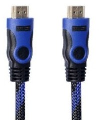 Кабель соединительный аудио-видео Premier 5-813BL HDMI (m)/HDMI (m) 1.5м. феррит.кольца черный/синий (5-813BL 1.5)