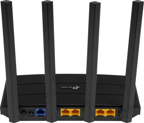 Роутер беспроводной TP-Link ARCHER C6 AC1200 10/100/1000BASE-TX черный