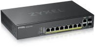 Коммутатор Zyxel GS2220-10HP-EU0101F (L2) 8x1Гбит/с 2xКомбо(1000BASE-T/SFP) 8PoE+ 180W управляемый