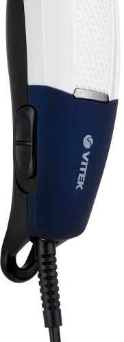 Машинка для стрижки Vitek Sappfire VT-2516 белый (насадок в компл:4шт)